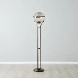 Divine Gilded Dark Bronze Floor Lamp