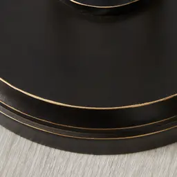 Divine Gilded Dark Bronze Floor Lamp