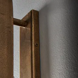 Felipe Antique Gold Metal Wall Light