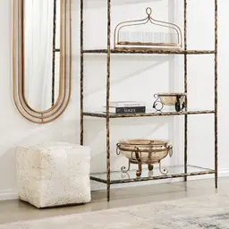 Chantal Antique Gold Bowl Decorative