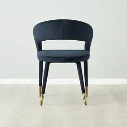 Moulin Midnight Navy Velvet Dining Chair