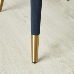 Moulin Midnight Navy Velvet Dining Chair