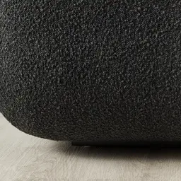 Clementine Black Boucle 2-Seater Sofa