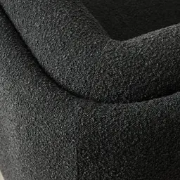 Clementine Black Boucle Occasional Chair