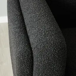 Clementine Black Boucle Occasional Chair