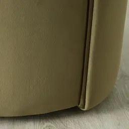 Sutton Olive Green Velvet Swivel Dining Chair