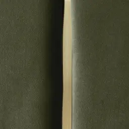 Jacques Olive Green Velvet Queen Bed - Brushed Champagne Gold Frame