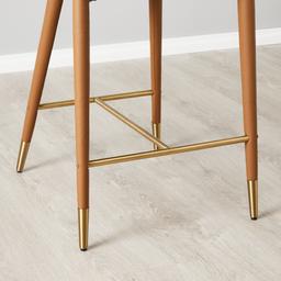 Moulin Walnut Vegan Leather 66 cm Counter Stool