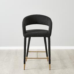 Moulin Black Boucle 66 cm Counter Stool