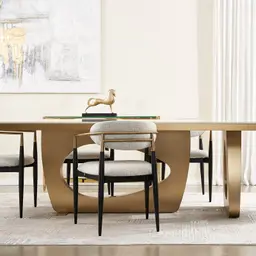 Amy Dove Grey Woven Fabric Dining Chair