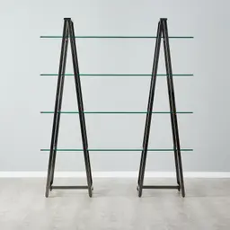 Paxton Black Nickel Stainless Steel Shelf