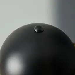 Carly Brushed Gold Metal Table Lamp Black Metal Shade