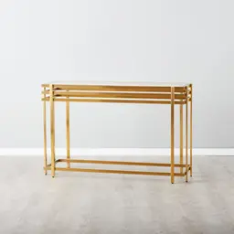 Grazia Brushed Gold Stainless Steel Sideboard