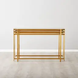 Grazia Brushed Gold Stainless Steel Sideboard