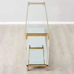 Auryn Gold Stainless Steel Sideboard