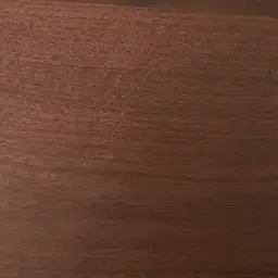 Xandra Dark Walnut Veneer Cabinet-Brass Handles