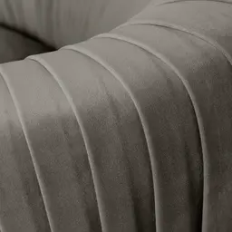 Crown Mushroom Velvet Occasional Chair