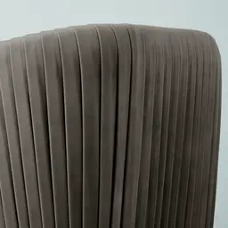 Crown Mushroom Velvet Occasional Chair