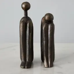 Desolation Bronze Resin Bookend