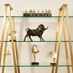 Collective Gold Resin Decorative