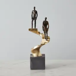 Strive Gold Resin Decorative