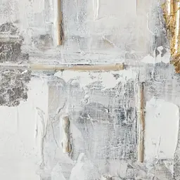 Golden Embers Abstract Painting