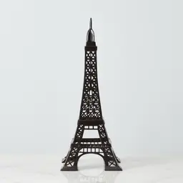 Eiffel Tower Bronze Metal Decorative