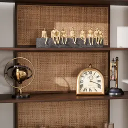 Armillary Sphere Champagne Gold Metal Decorative