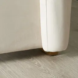 Madrid Cream Velvet King Bed