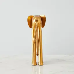 Eli Elephant Antique Copper Metal Decorative