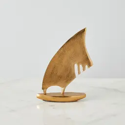 Sailboat Gold Metal Decorative