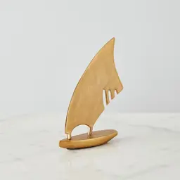 Sailboat Gold Metal Decorative