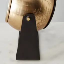 Jiffy Matte Antique Brass Clock