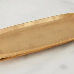 Alana Gold Metal Tray