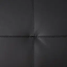 Alessia Black Leather Left Recliner Lounge