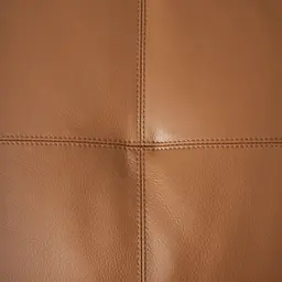 Alessia Savanna Brown Leather Right Recliner Lounge