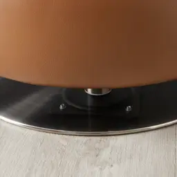 Vermont Savanna Brown Leather Occasional Chair