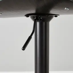 Ryker Glacier Grey Vegan Leather Bar Stool