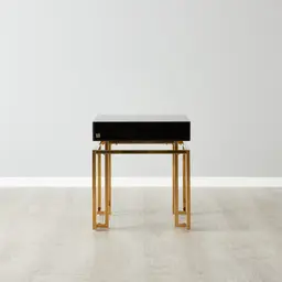 Luella Black Side Table