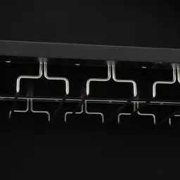 Fredrik Black Wooden Wine Cabinet