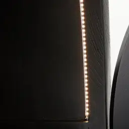 Fredrik Black Wooden Wine Cabinet