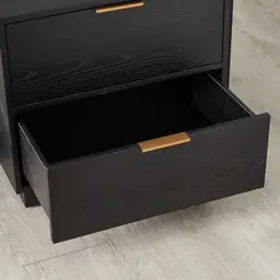 Dorothy Black Wooden Desk