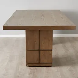 Portofino II Brown Wooden Dining Table