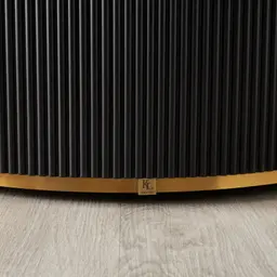 Nicholas Black Wooden Desk