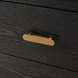 Nicholas Black Wooden Desk