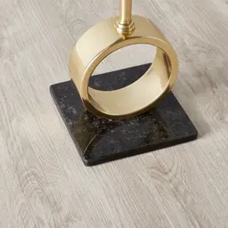 Sloane Polished Gold Metal Side Table