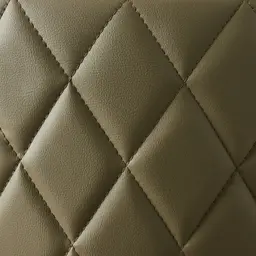 Arya II Sage Green Vegan Leather 67cm Counter Stool - Brushed Gold Metal Legs