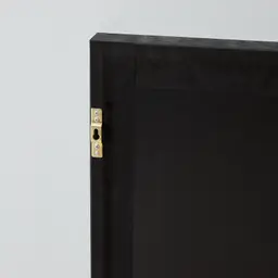 Violet Crystal Shadow Box With Gold Frame