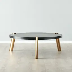 Dale II Round Coffee Table Large Espresso