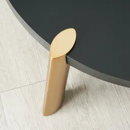 Dale II Round Coffee Table Small Espresso